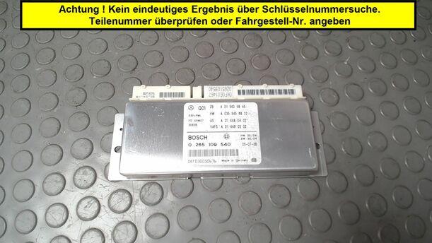 Foto: ESP / PML STEUERGERÄT eines Mercedes-Benz E 320 T CDI GL