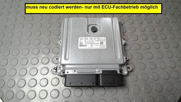 Foto: STEUERGERÄT EINSPRITZUNG/ MOTORSTEUERGERÄT eines Mercedes-Benz E 320 T CDI GL