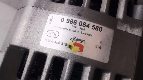 Foto: LICHTMASCHINE eines Fiat Bravo 1.9 Multijet 8V DPF GL