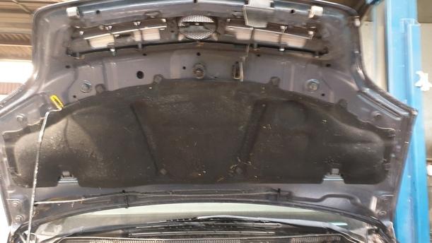 Foto: MOTORHAUBE eines Opel Meriva 1.3 CDTI DPF GL
