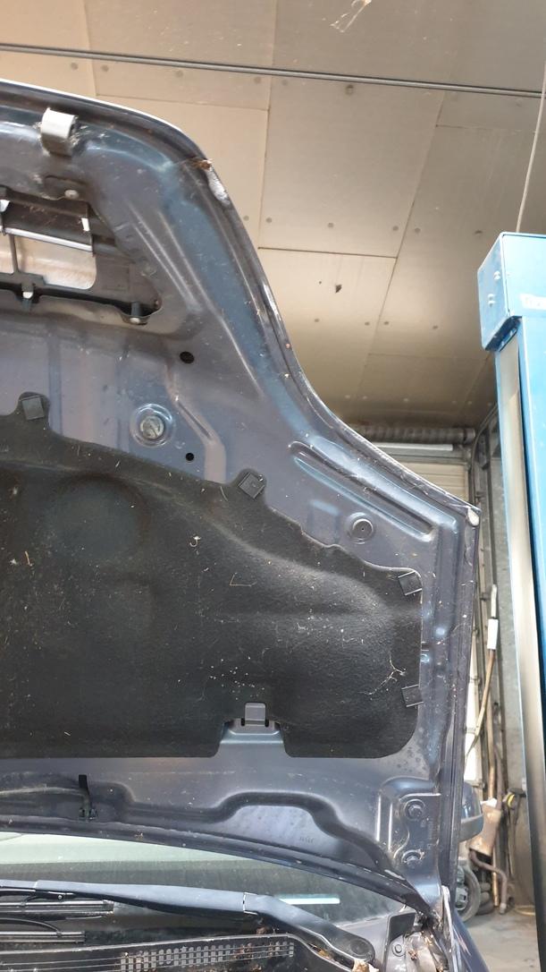 Foto: MOTORHAUBE eines Opel Meriva 1.3 CDTI DPF GL