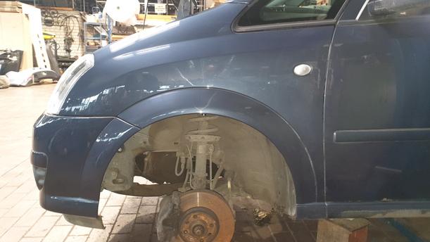 Foto: KOTFLÜGEL VORNE LINKS eines Opel Meriva 1.3 CDTI DPF GL