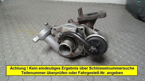 Foto: TURBOLADER F6JB eines Ford Fiesta 1.4 TDCI GL