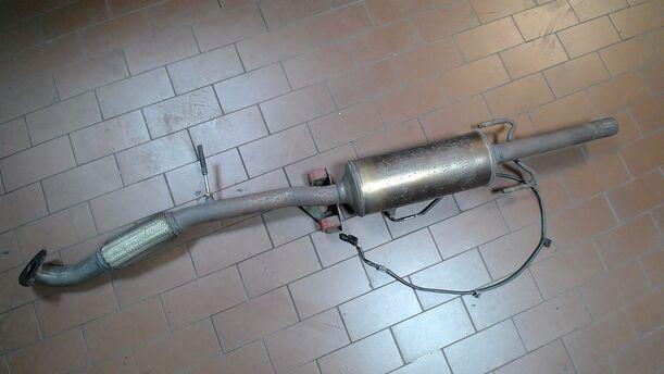 Foto: KATALYSATOR/ PARTIKELFILTER Z17DTJ eines Opel Astra 1.7 CDTI Caravan DPF