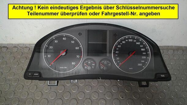 Foto: TACHOEINHEIT/ KOMBIINSTRUMENT eines VW Golf 1.6 FSI