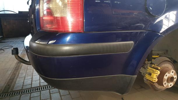 Foto: STOSSFÄNGER/ STOßSTANGE HINTEN ( VARIANT ) eines VW Passat Variant 1.9 TDI