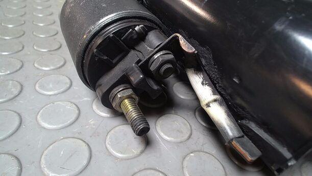 Foto: ANLASSER/ STARTER ( BOSCH ) eines VW Passat Variant 1.9 TDI