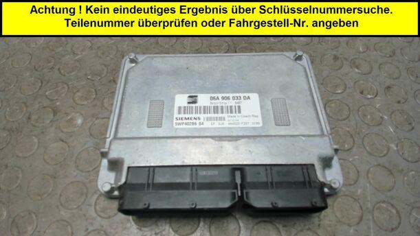 Foto: STEUERGERÄT EINSPRITZUNG / MOTORSTEUERGERÄT ( BENZIN ) eines Seat Altea 1.6