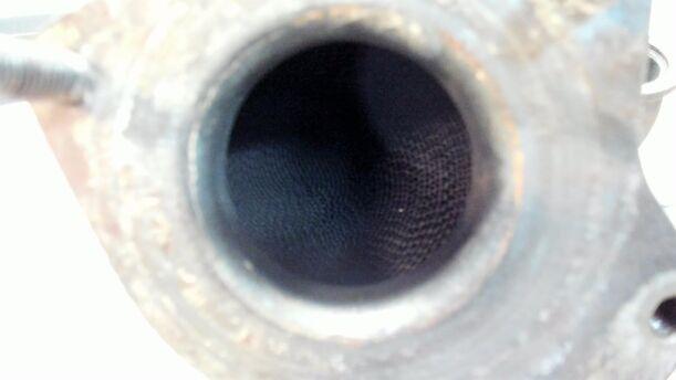 Foto: KATALYSATOR eines Fiat Bravo 1.9 Multijet 8V DPF LS
