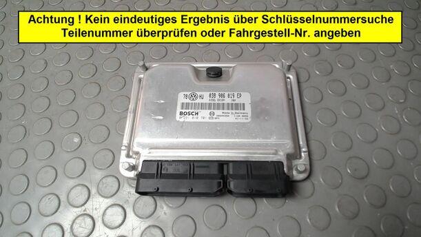 Foto: STEUERGERÄT DIESELEINSPRITZUNG/ MOTORSTEUERGERÄT eines VW Passat Variant 1.9 TDI GL