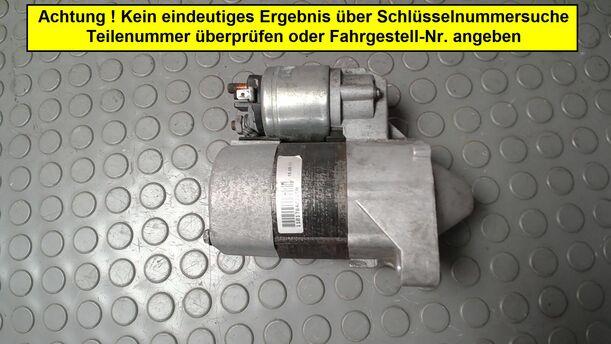 Foto: ANLASSER ( ZUBEHÖR ) eines Renault Kangoo 1.2 16V GL