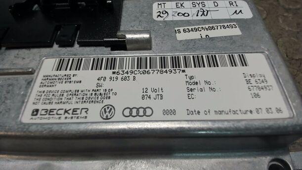 Foto: DISPLAY / ANZEIGEEINHEIT MMI ( HIGH ) eines Audi A6 2.7 TDI tiptronic quattro GL