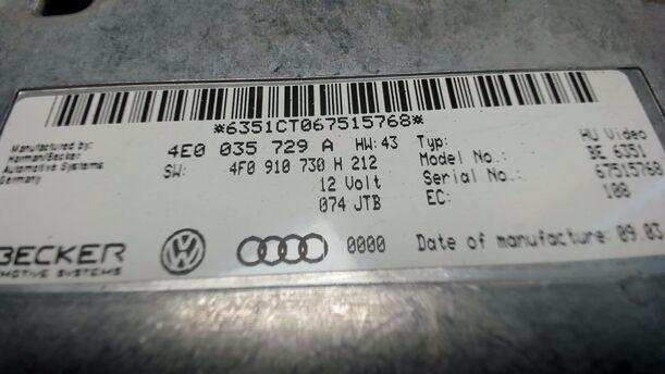 Foto: INTERFACEBOX NAVIGATION eines Audi A6 2.7 TDI tiptronic quattro GL