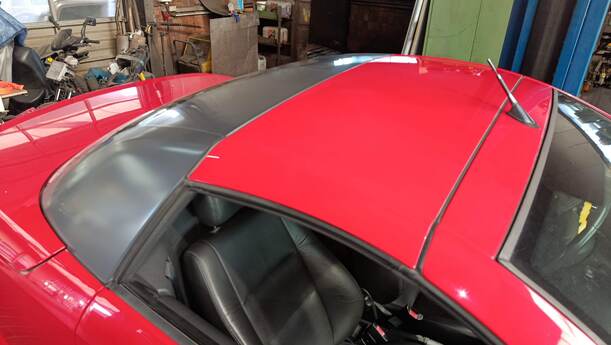 Foto: VERDECK/ HARDTOP eines Opel Tigra Twin Top 1.3 CDTI