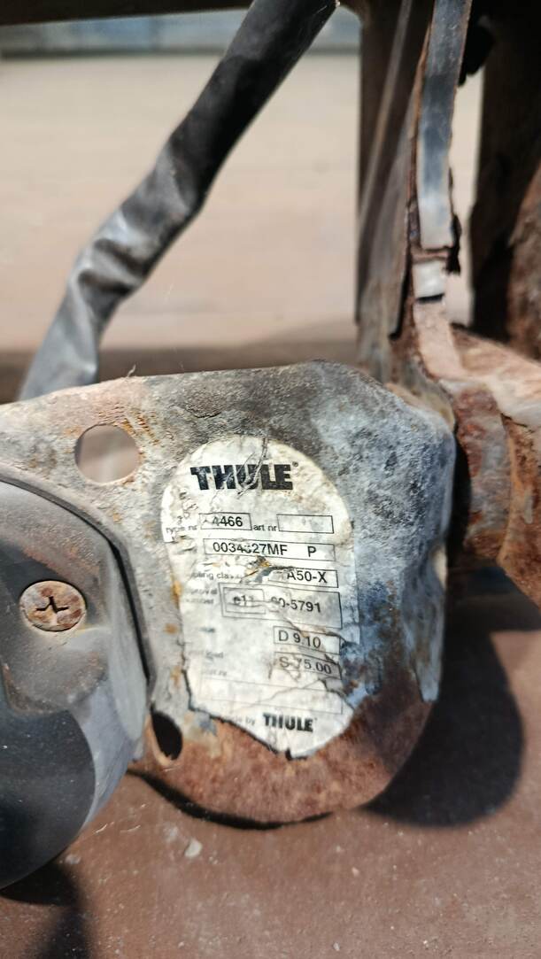 Foto: ANHÄNGERZUGVORRICHTUNG eines Seat Altea 1.6