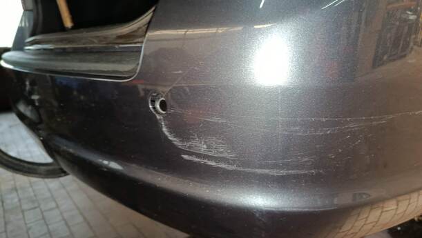 Foto: STOSSFÄNGER/ STOßSTANGE HINTEN ( KOMBI ) eines Kia Ceed 1.4 CVVT SW ISG