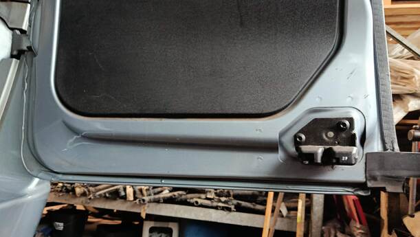 Foto: HECKFLÜGELTÜR RECHTS eines Fiat Doblo Cargo DPF Ghia