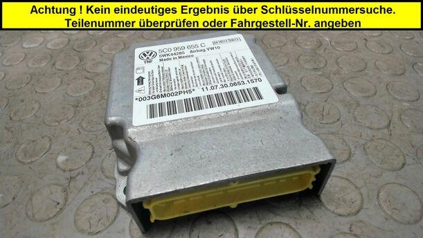 Foto: AIRBAGSTEUERGERÄT eines VW Golf Variant 1.6 TDI DPF Ghia