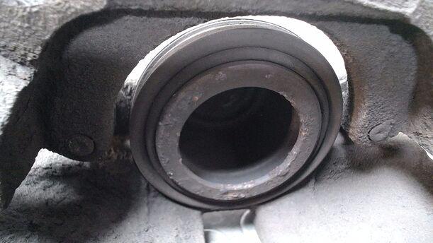 Foto: BREMSSATTEL VORN LINKS ( ATE ) eines Seat Ibiza SC 1.0 Eco TSI S&S Ghia