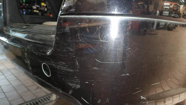Foto: STOSSFÄNGER / STOßSTANGE HINTEN eines Opel Zafira 1.8 GLS