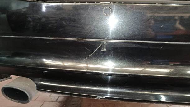 Foto: STOSSFÄNGER / STOßSTANGE HINTEN eines BMW 320d DPF Touring Aut. GLS
