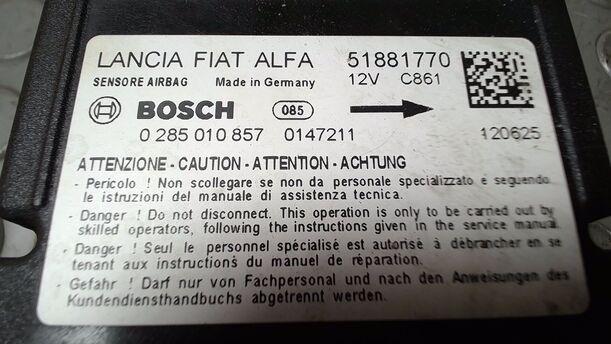 Foto: STEUERGERÄT AIRBAG/ AIRBAGSTEUERGERÄT eines Fiat Doblo Cargo DPF