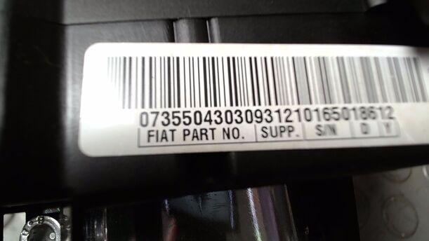 Foto: LENKSTOCKSCHALTER/ KOMBISCHALTER eines Fiat Doblo Cargo DPF