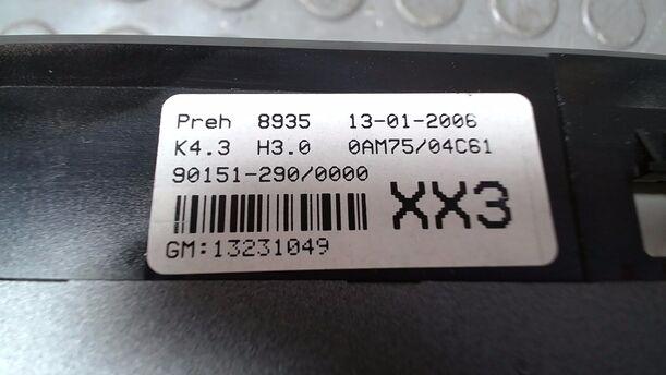 Foto: HEIZUNGSBETÄTIGUNG eines Opel Zafira 1.8