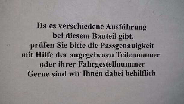 Foto: HEIZUNGSBETÄTIGUNG eines Opel Zafira 1.8