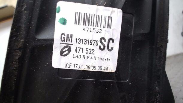 Foto: AUSSENSPIEGEL ELEKTRISCH VERSTELLBAR RECHTS eines Opel Zafira 1.8