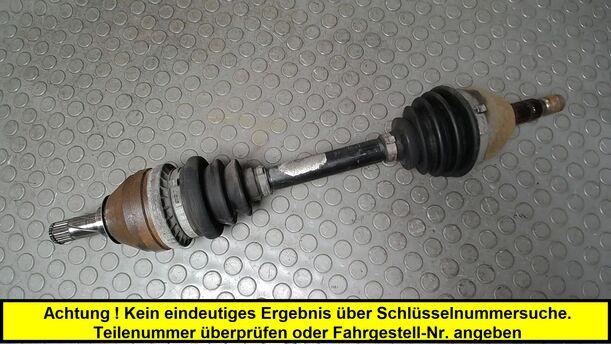 Foto: ANTRIEBSWELLE LINKS ( SCHALTGETRIEBE ) eines Opel Zafira 1.8