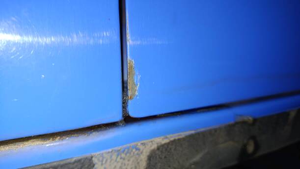 Foto: TÜR VORN LINKS  (2/3-TÜRER) eines VW Polo 1.2