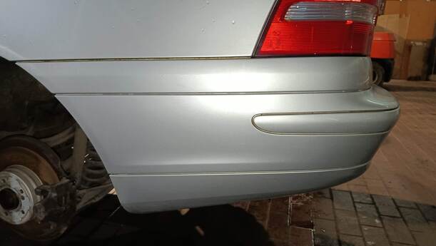 Foto: STOSSSTANGE / STOSSFÄNGER HINTEN eines Mercedes-Benz C 220 T CDI