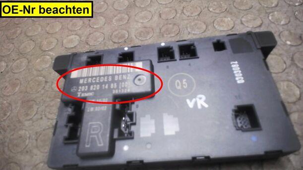 Foto: TÜRSTEUERGERÄT VORN RECHTS eines Mercedes-Benz C 220 T CDI