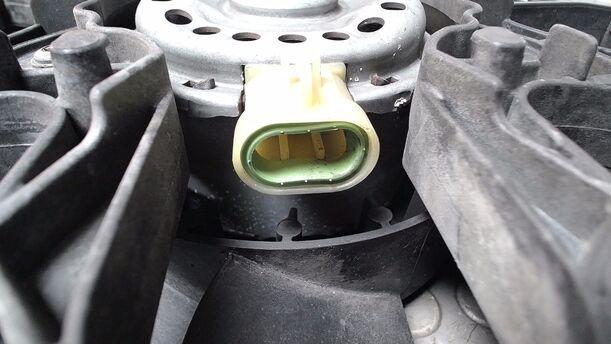 Foto: ELEKTROLÜFTER eines Fiat Doblo Cargo DPF