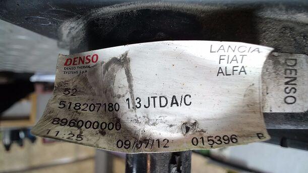 Foto: ELEKTROLÜFTER eines Fiat Doblo Cargo DPF