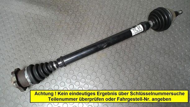 Foto: ANTRIEBSWELLE RECHTS ( SCHALTGETRIEBE / ERT ) eines VW Golf Variant 1.6