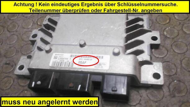Foto: STEUERGERÄT EINSPRITZUNG eines Ford Fiesta 1.25