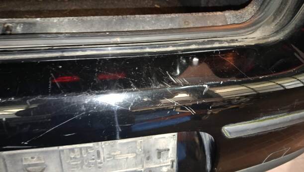 Foto: STOSSSTANGE / STOSSFÄNGER HINTEN eines VW Passat 2.0 TDI DPF