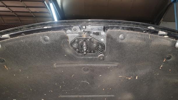 Foto: MOTORHAUBE eines Smart smart forfour