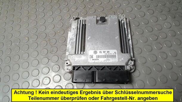 Foto: STEUERGERÄT DIESELEINSPRITZUNG/ MOTORSTEUERGERÄT eines VW Passat 2.0 TDI DPF
