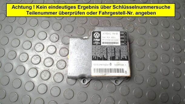 Foto: STEUERGERÄT AIRBAG/ AIRBAGSTEUERGERÄT eines VW Passat 2.0 TDI DPF