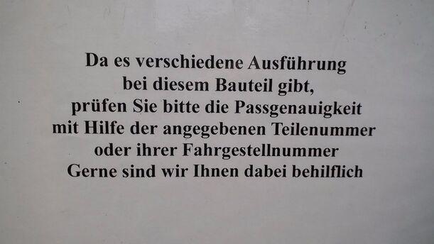 Foto: LUFTMASSENMESSER ( BOSCH ) eines VW Passat 2.0 TDI DPF