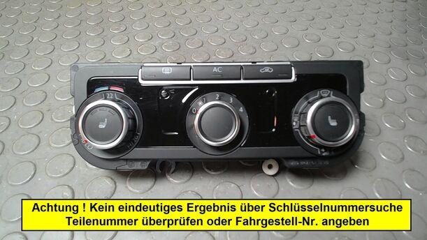 Foto: HEIZUNGSBETÄTIGUNG eines VW Passat 2.0 TDI DPF