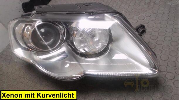 Foto: XENONSCHEINWERFER RECHTS ( KURVENLICHT ) eines VW Passat 2.0 TDI DPF