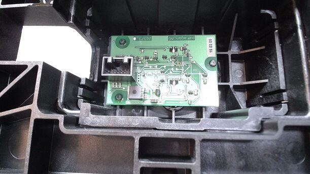 Foto: SCHALTKULISSE/ SCHALTHEBEL eines Smart smart forfour Trendline