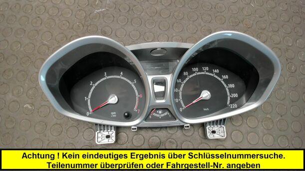 Foto: KOMBIINSTRUMENT / TACHOEINHEIT eines Ford Fiesta 1.25 Trendline