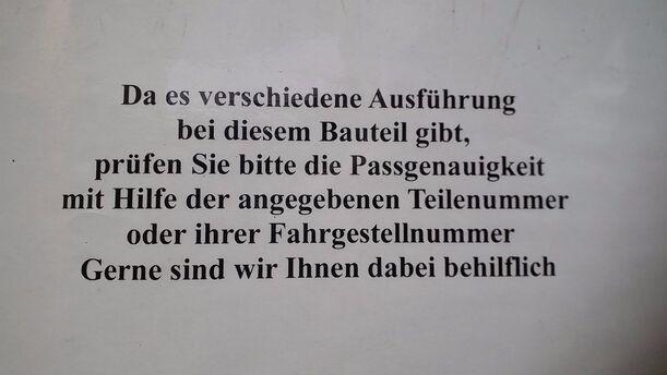 Foto: ANTRIEBSWELLE LINKS ( SCHALTGETRIEBE ) eines Opel Corsa 1.2 16V CL