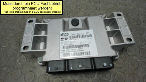 Foto: STEUERGERÄT EINSPRITZUNG / MOTORSTEUERGERÄT eines Citroen C4 1.4 16V Cup