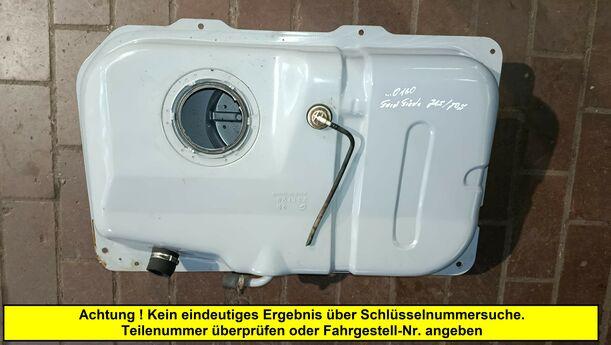 Foto: KRAFTSTOFFTANK eines Ford Fiesta Cup